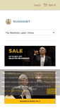 Mobile Screenshot of mariinskylabel.com